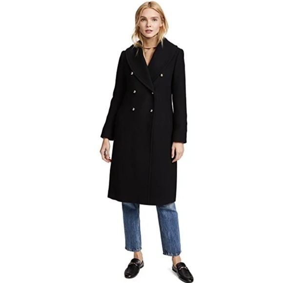 Club monaco cahndisse black coat - Picture 1 of 6